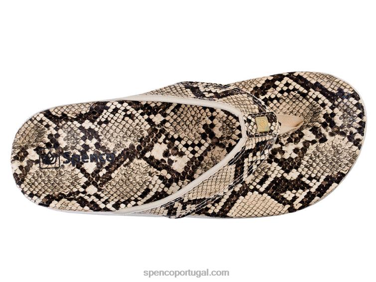 Spenco Footwear azul claro yumi nova cobra 648F33 mulheres