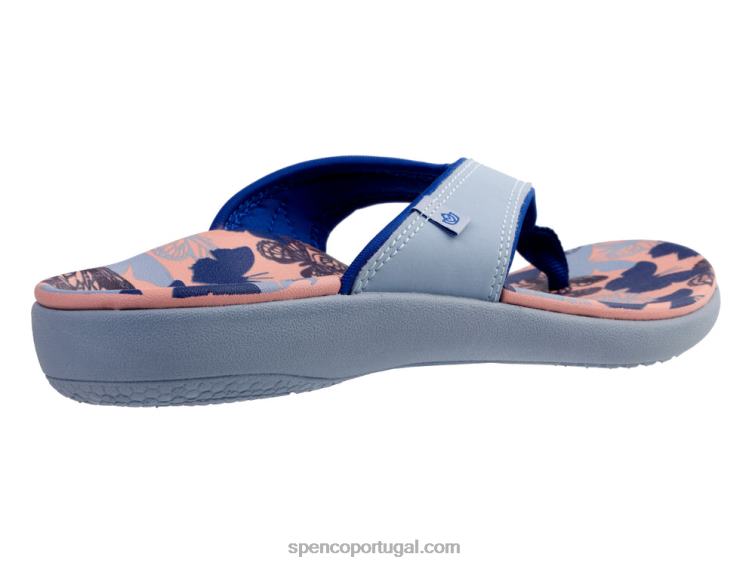 Spenco Footwear azul yumi borboleta 648F126 mulheres