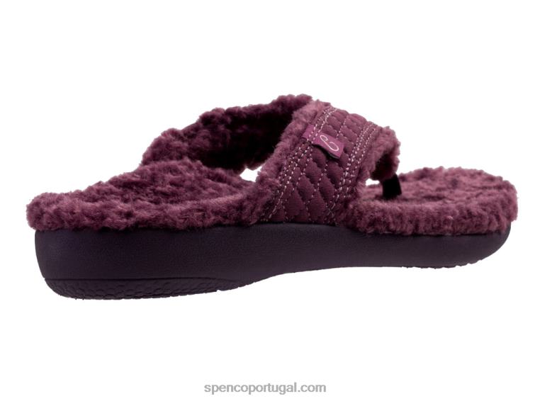 Spenco Footwear beringela yumi coco 648F659 mulheres