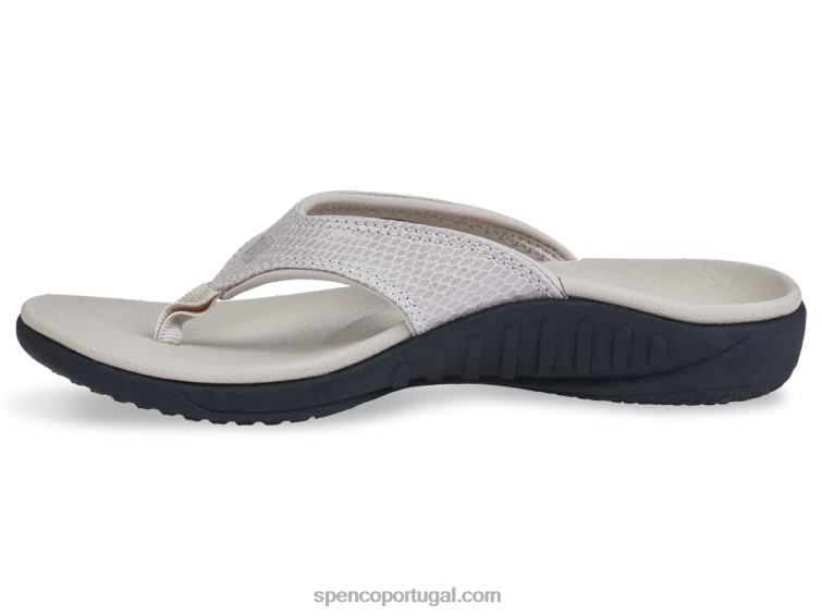Spenco Footwear branco cobra yumi 648F7 mulheres