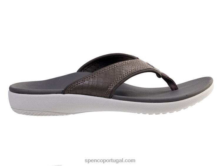 Spenco Footwear carvão escuro yumi mojave 648F140 mulheres