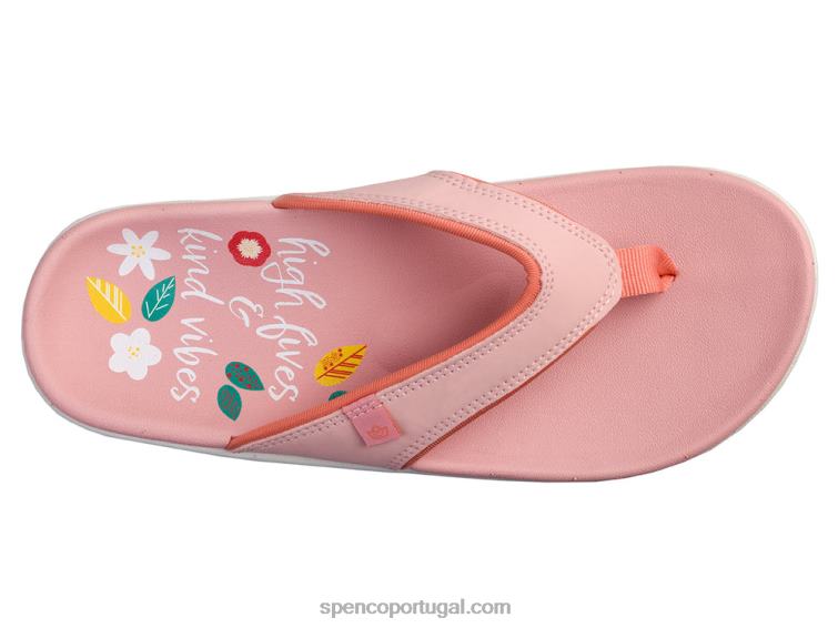 Spenco Footwear casaco de pavão yumi high five 648F124 mulheres