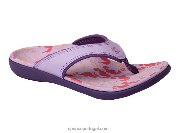 Spenco Footwear cavalos marinhos roxos oceano yumi - 2021 648F97 mulheres