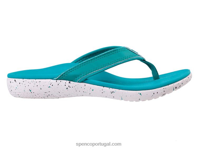 Spenco Footwear cerceta yumi nuevo salpicado 648F20 mulheres