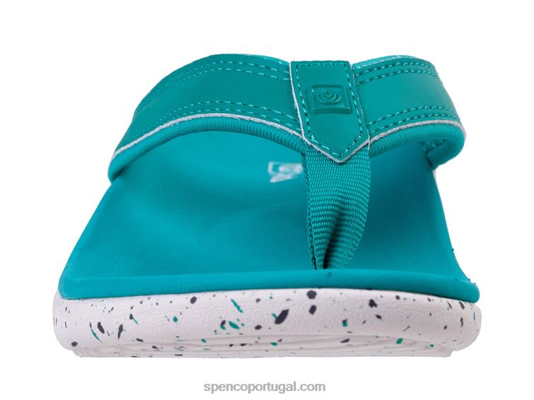 Spenco Footwear cerceta yumi nuevo salpicado 648F20 mulheres