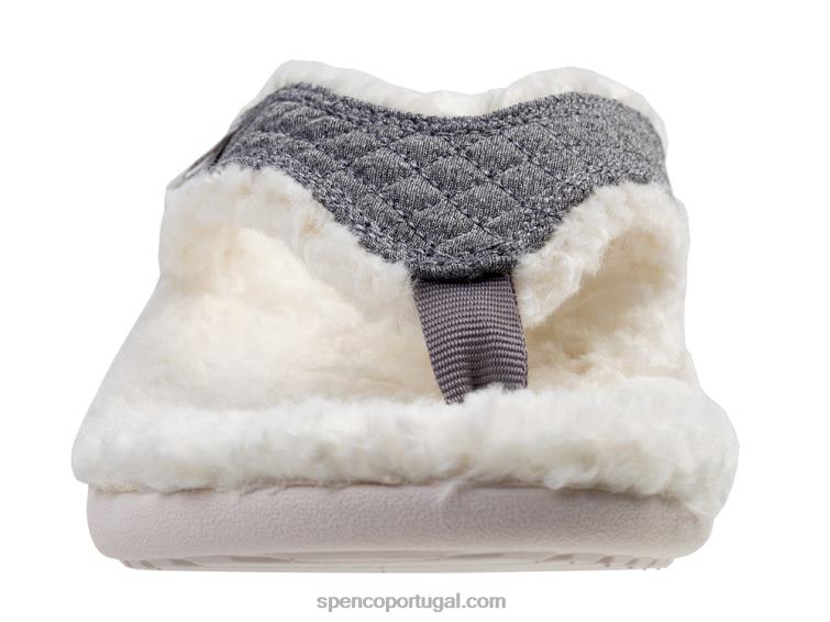 Spenco Footwear cinza mesclado yumi coco 648F656 mulheres