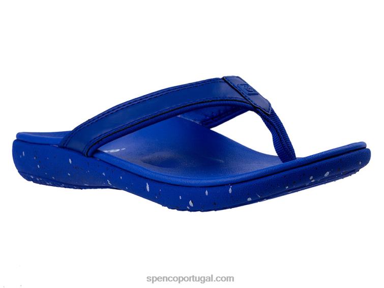 Spenco Footwear cobalto yumi nuevo salpicado 648F18 mulheres