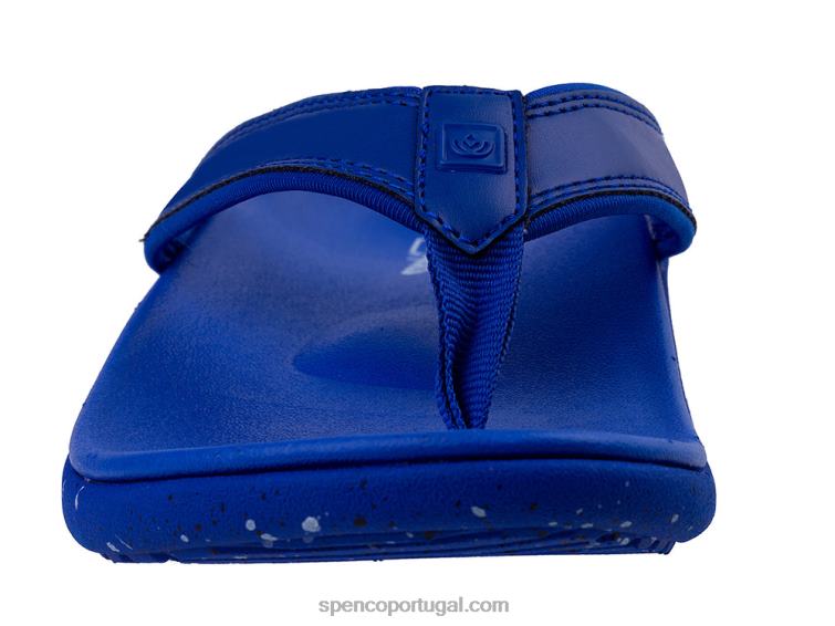 Spenco Footwear cobalto yumi nuevo salpicado 648F18 mulheres