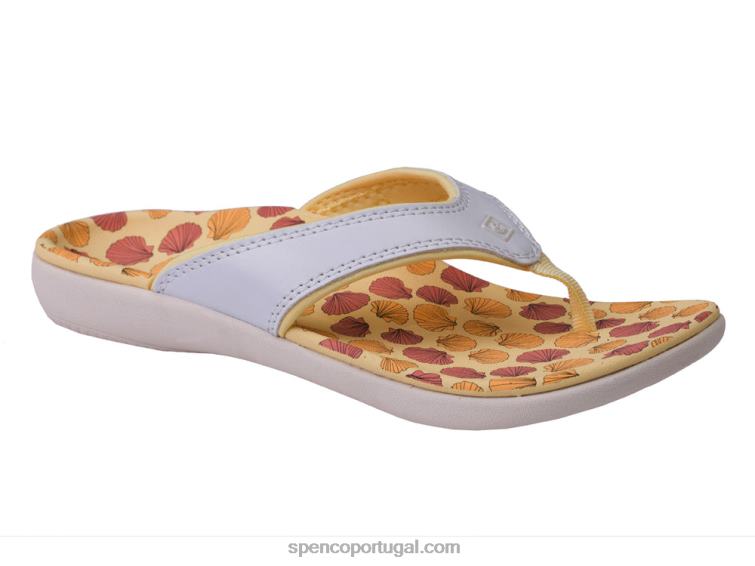 Spenco Footwear conchas brancas oceano yumi - 2021 648F99 mulheres