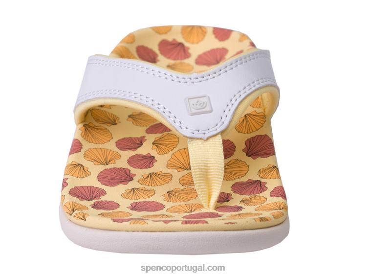 Spenco Footwear conchas brancas oceano yumi - 2021 648F99 mulheres