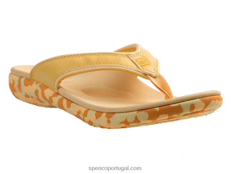 Spenco Footwear cornsilk yumi camuflado 648F117 mulheres