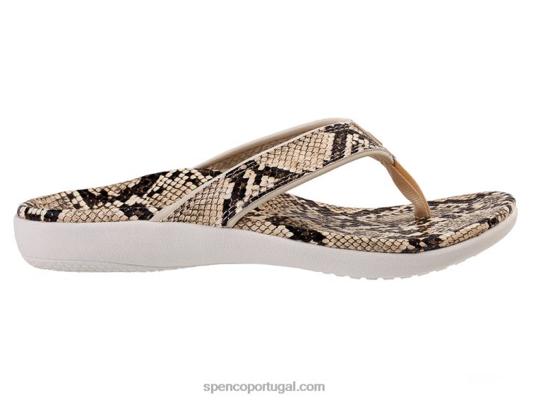Spenco Footwear creme yumi nova cobra 648F32 mulheres
