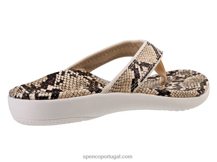 Spenco Footwear creme yumi nova cobra 648F32 mulheres
