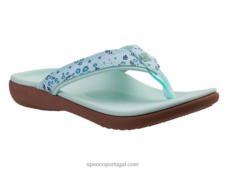 Spenco Footwear água justa yumi nuevo floral 648F28 mulheres