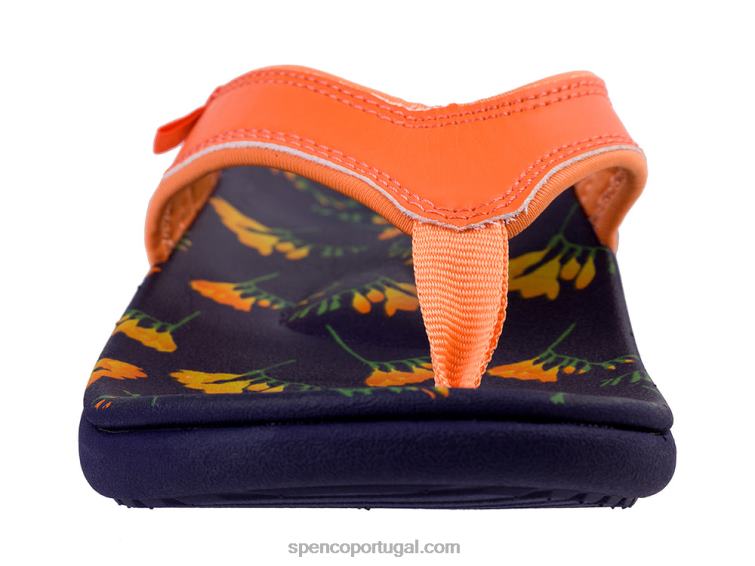 Spenco Footwear laranja yumi blume 648F80 mulheres