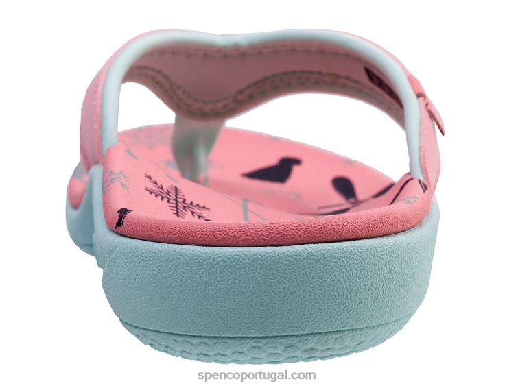 Spenco Footwear luz rosa yumi desejo de viajar 648F70 mulheres