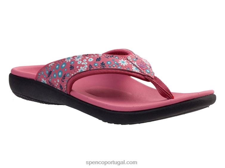 Spenco Footwear malvawood yumi delicado floral 648F137 mulheres