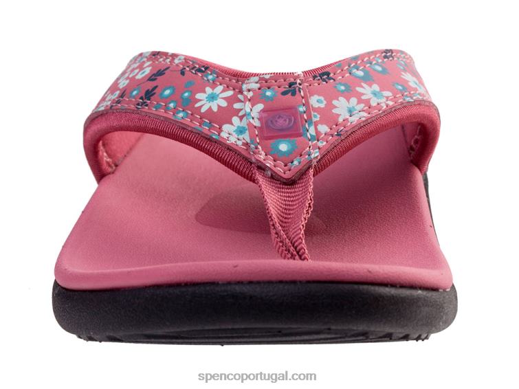 Spenco Footwear malvawood yumi delicado floral 648F137 mulheres