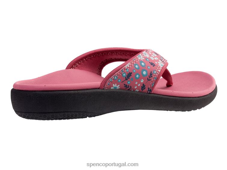 Spenco Footwear malvawood yumi delicado floral 648F137 mulheres