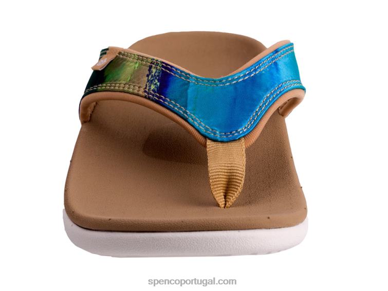 Spenco Footwear mar aqua yumi monet 648F61 mulheres
