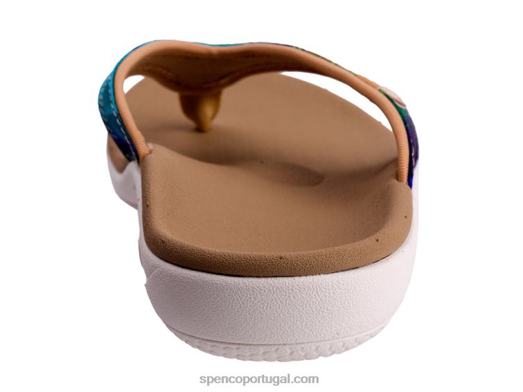 Spenco Footwear mar aqua yumi monet 648F61 mulheres