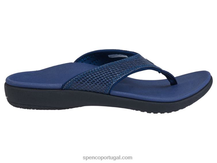 Spenco Footwear marinha cobra yumi 648F3 mulheres
