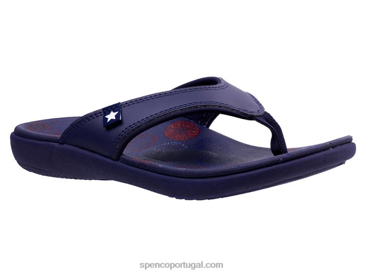 Spenco Footwear marinha yumi americana 648F76 mulheres