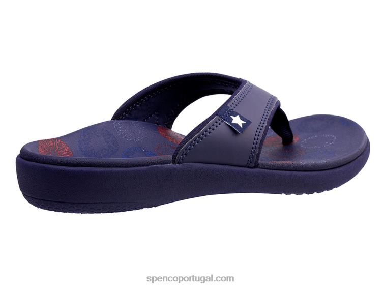 Spenco Footwear marinha yumi americana 648F76 mulheres