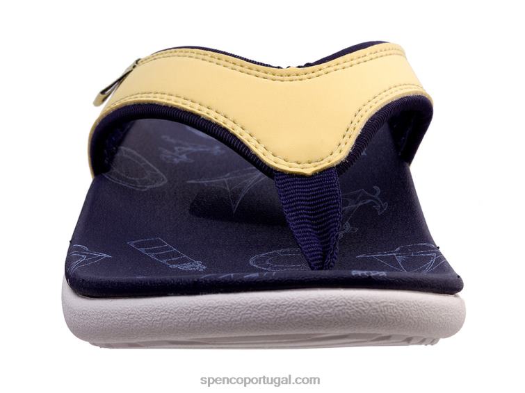 Spenco Footwear marinha yumi desejo de viajar 648F71 mulheres