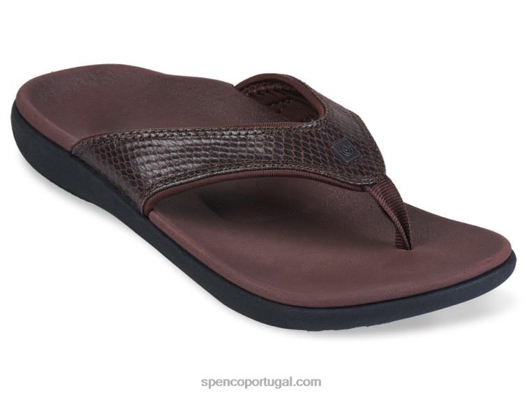 Spenco Footwear marrom cobra yumi 648F4 mulheres