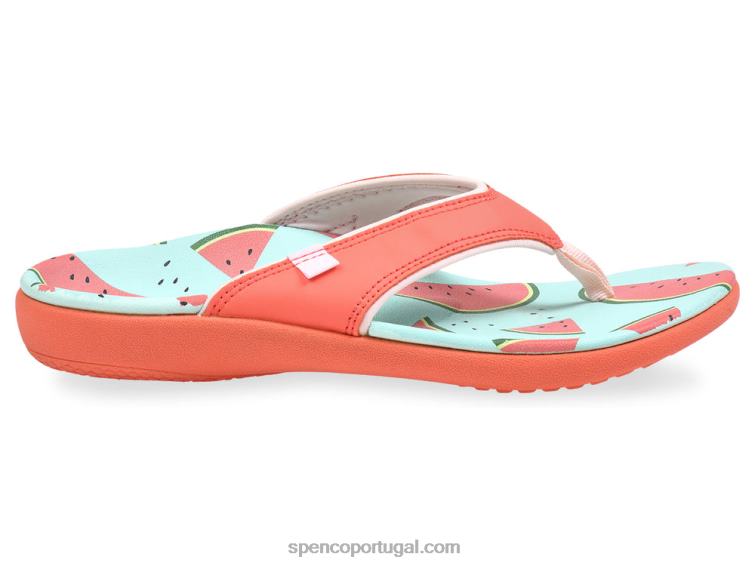 Spenco Footwear melancia Yumi Fruitopia - os mais vendidos 648F87 mulheres