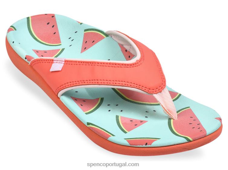 Spenco Footwear melancia Yumi Fruitopia - os mais vendidos 648F87 mulheres