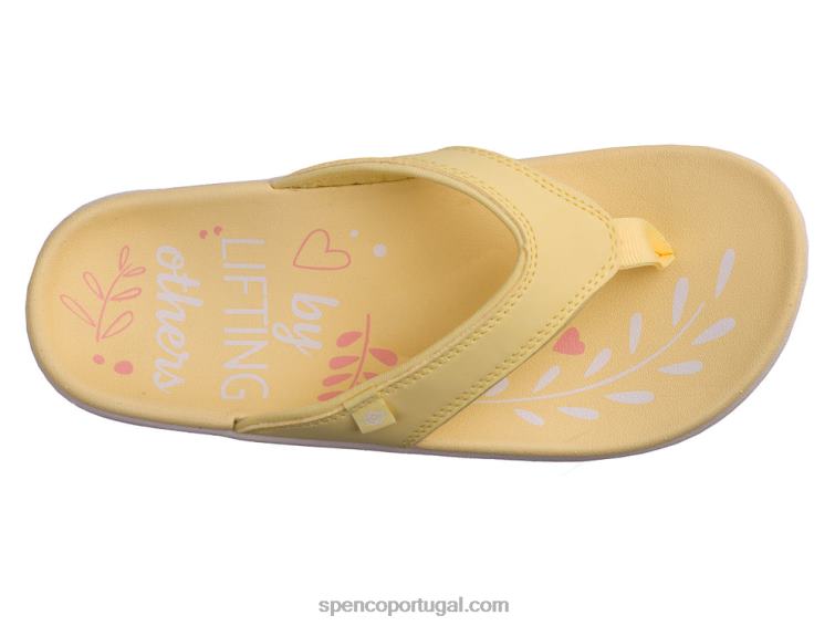 Spenco Footwear nuvem de coral yumi aumento sazonal 648F109 mulheres