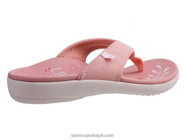 Spenco Footwear nuvem de coral yumi aumento sazonal 648F109 mulheres