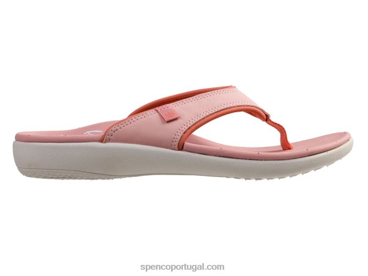 Spenco Footwear nuvem de coral yumi high five 648F122 mulheres