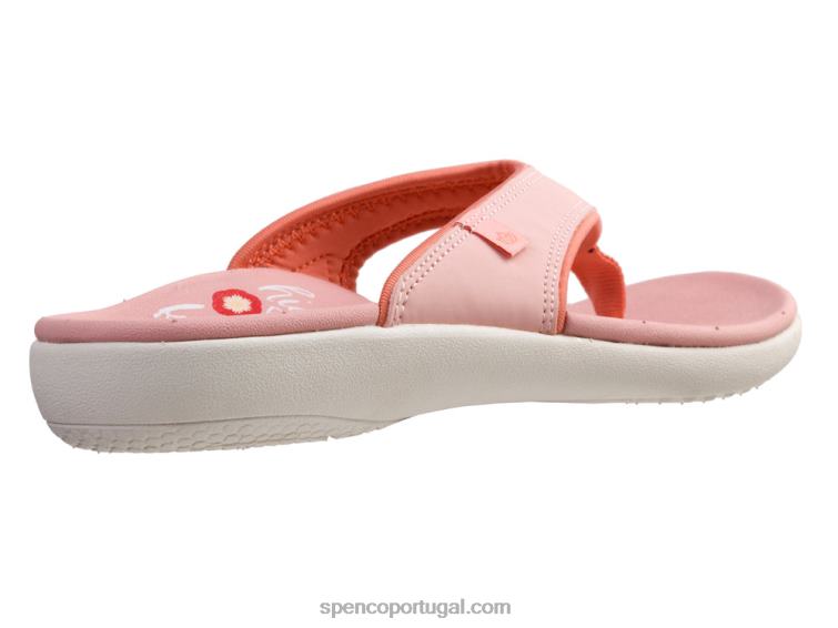Spenco Footwear nuvem de coral yumi high five 648F122 mulheres