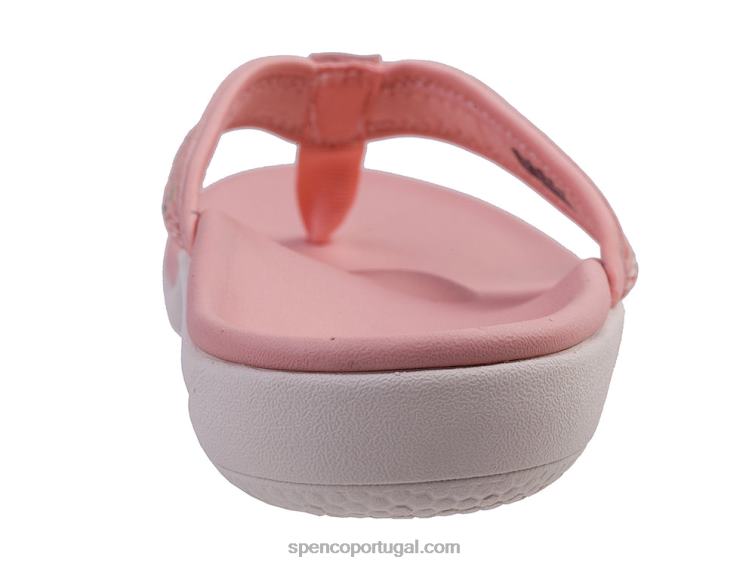 Spenco Footwear nuvem de coral yumi nuevo floral 648F27 mulheres