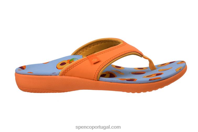 Spenco Footwear pêssegos yumi fruitopia - novas cores 648F89 mulheres