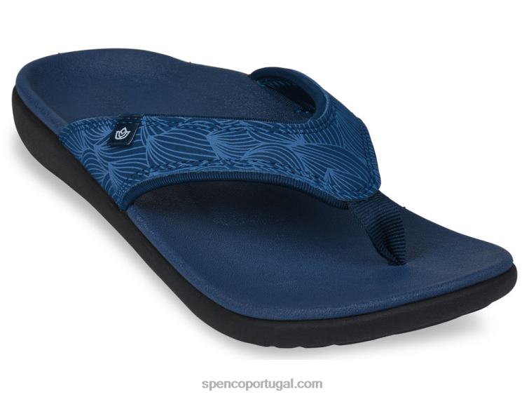 Spenco Footwear patriota azul onda yumi 648F59 mulheres