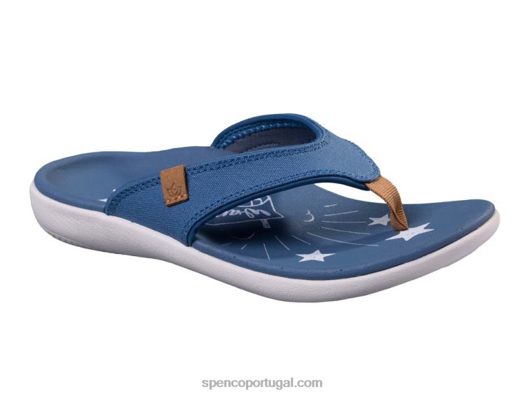 Spenco Footwear pedra azul yumi acredita 648F101 mulheres