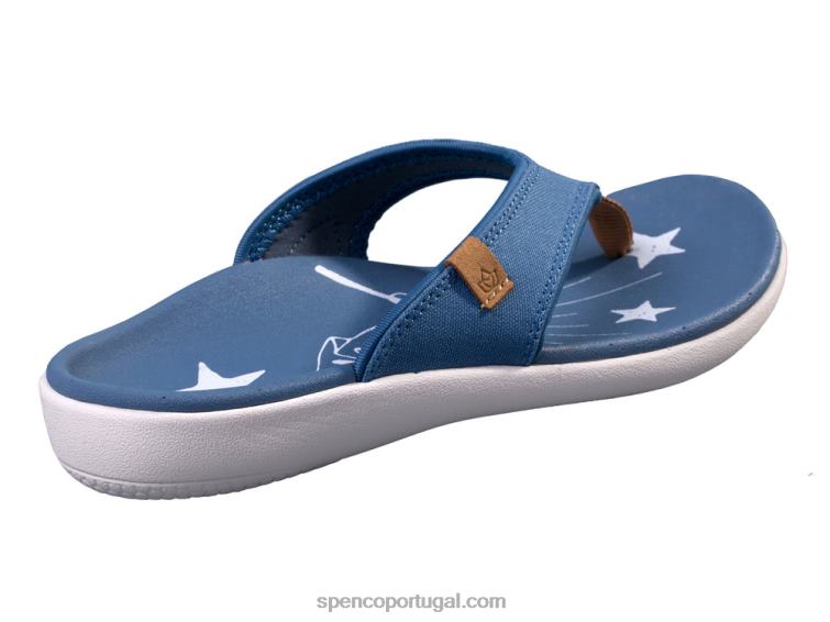 Spenco Footwear pedra azul yumi acredita 648F101 mulheres