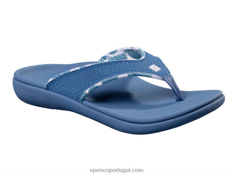 Spenco Footwear pedra azul yumi bokeh 648F53 mulheres