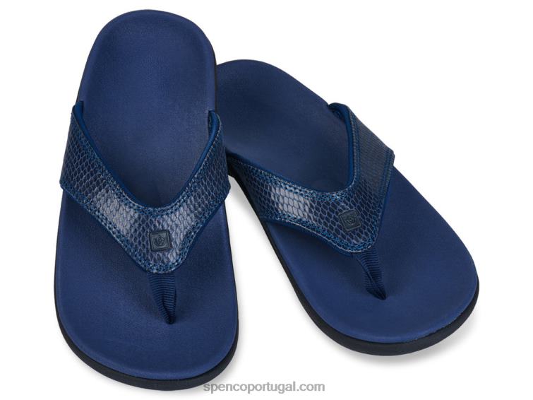 Spenco Footwear preto cobra yumi 648F2 mulheres