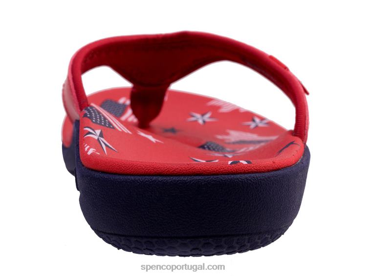 Spenco Footwear preto/creme yumi americana 648F73 mulheres