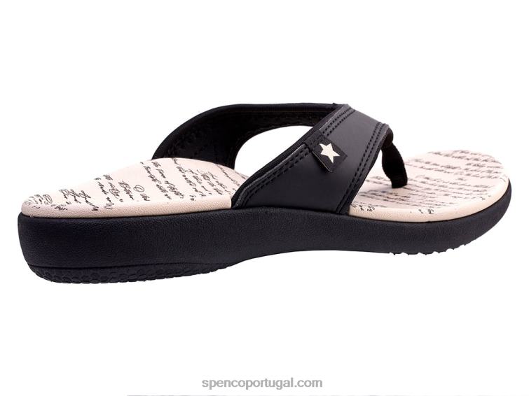 Spenco Footwear preto yumi americana 648F74 mulheres