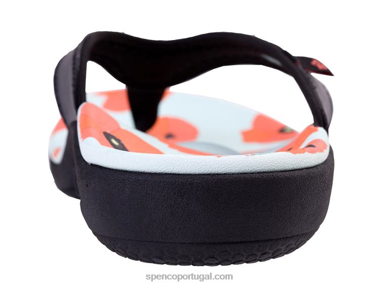 Spenco Footwear preto yumi blume 648F79 mulheres