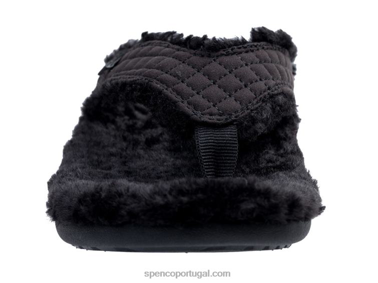 Spenco Footwear preto yumi coco 648F658 mulheres