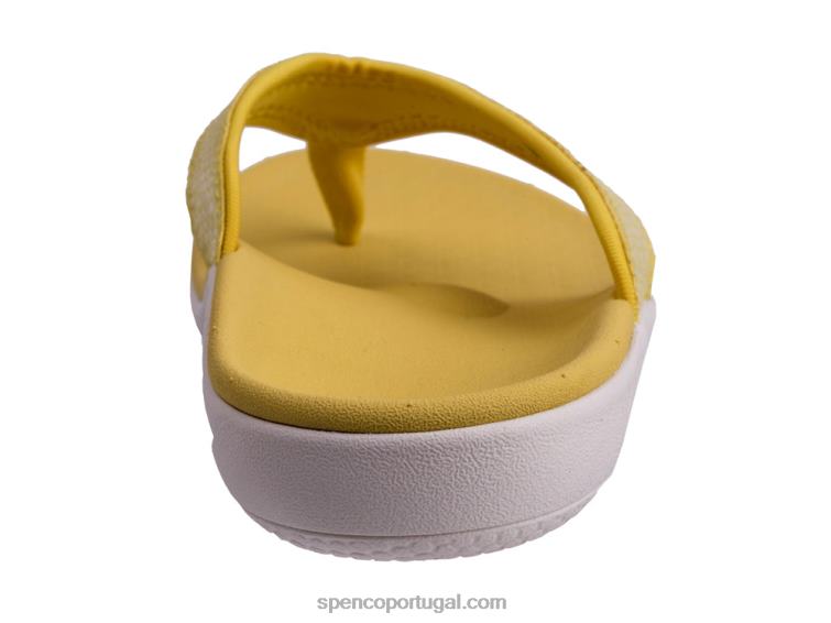 Spenco Footwear preto yumi lagartixa 648F11 mulheres