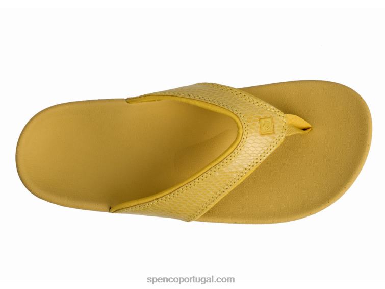 Spenco Footwear preto yumi lagartixa 648F11 mulheres