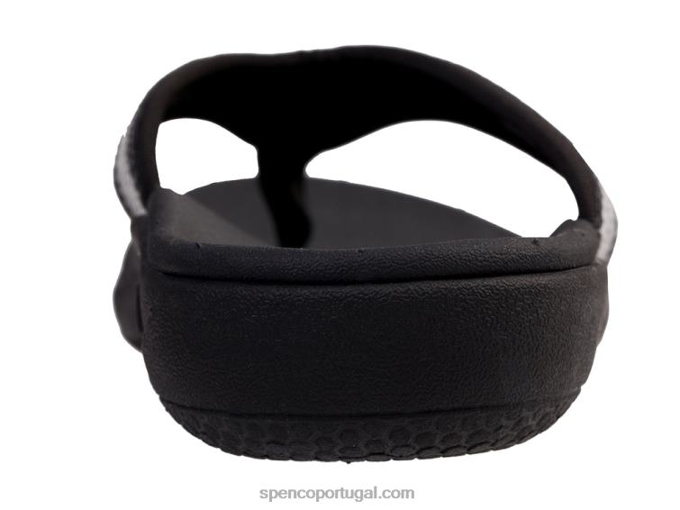 Spenco Footwear preto yumi mojave 648F138 mulheres